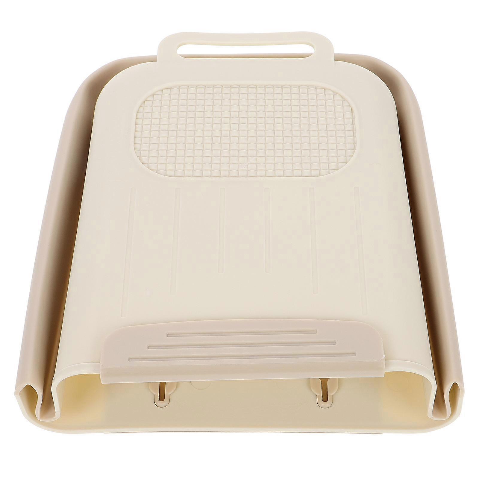 Wall Mounted Waste Bin Kitchen Compost Bin for 4Pcs Home Use