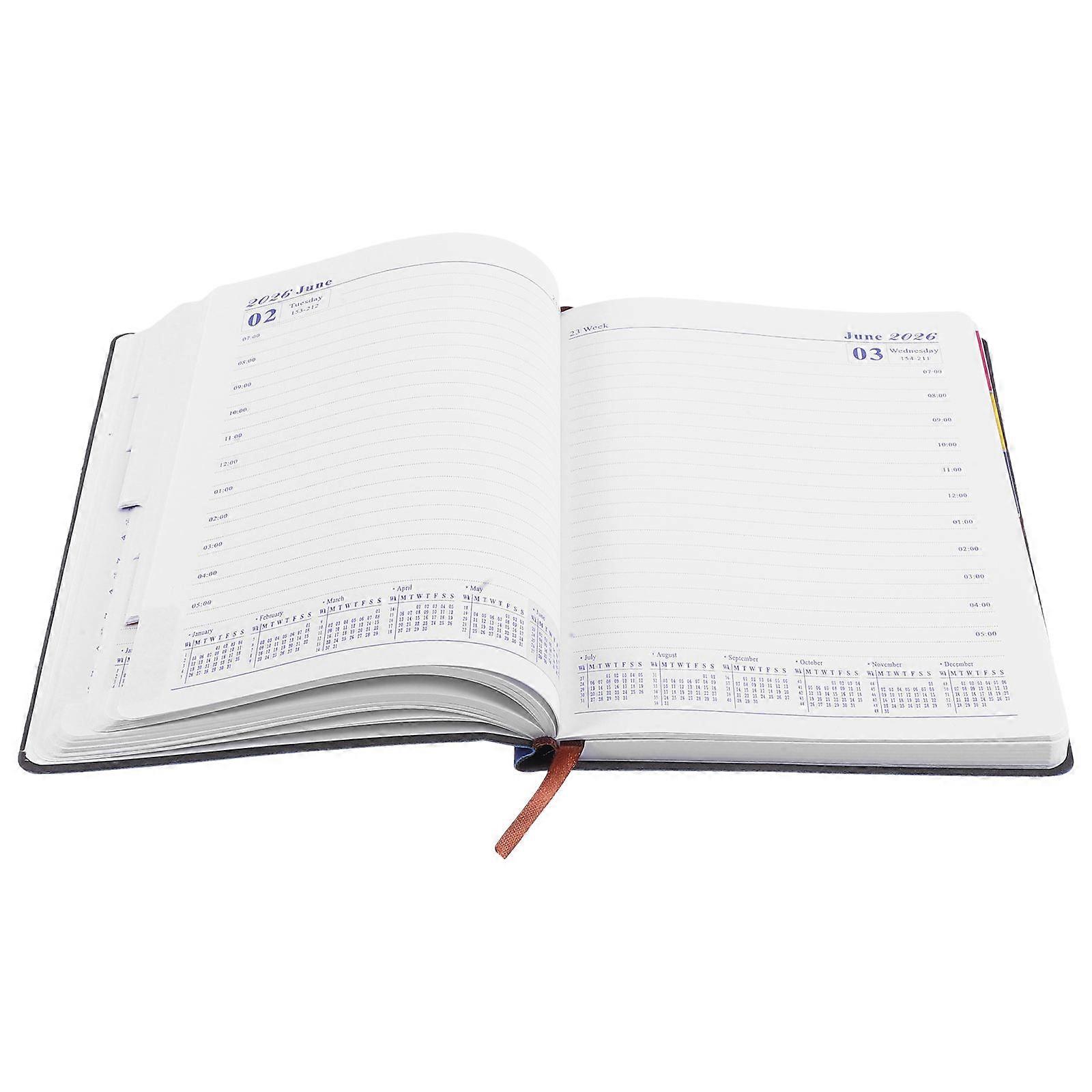 Daily Schedule Planner for Writing Academic Planner 4Pcs with Thick Paper