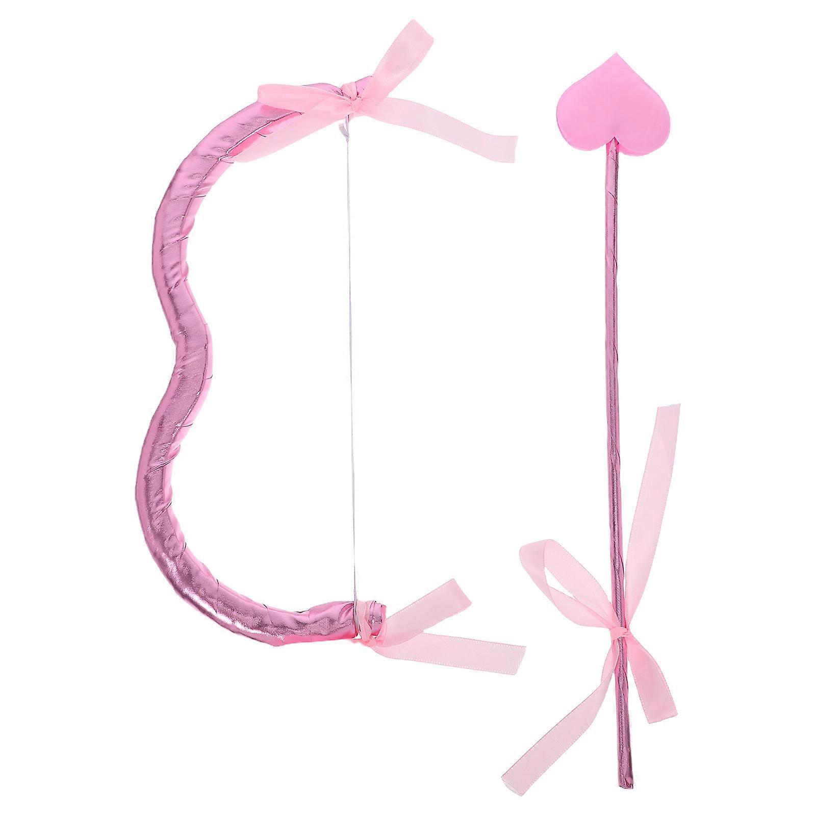 Cupid Bow and Arrow Role for Valentine's Day 1Set Violet Decor