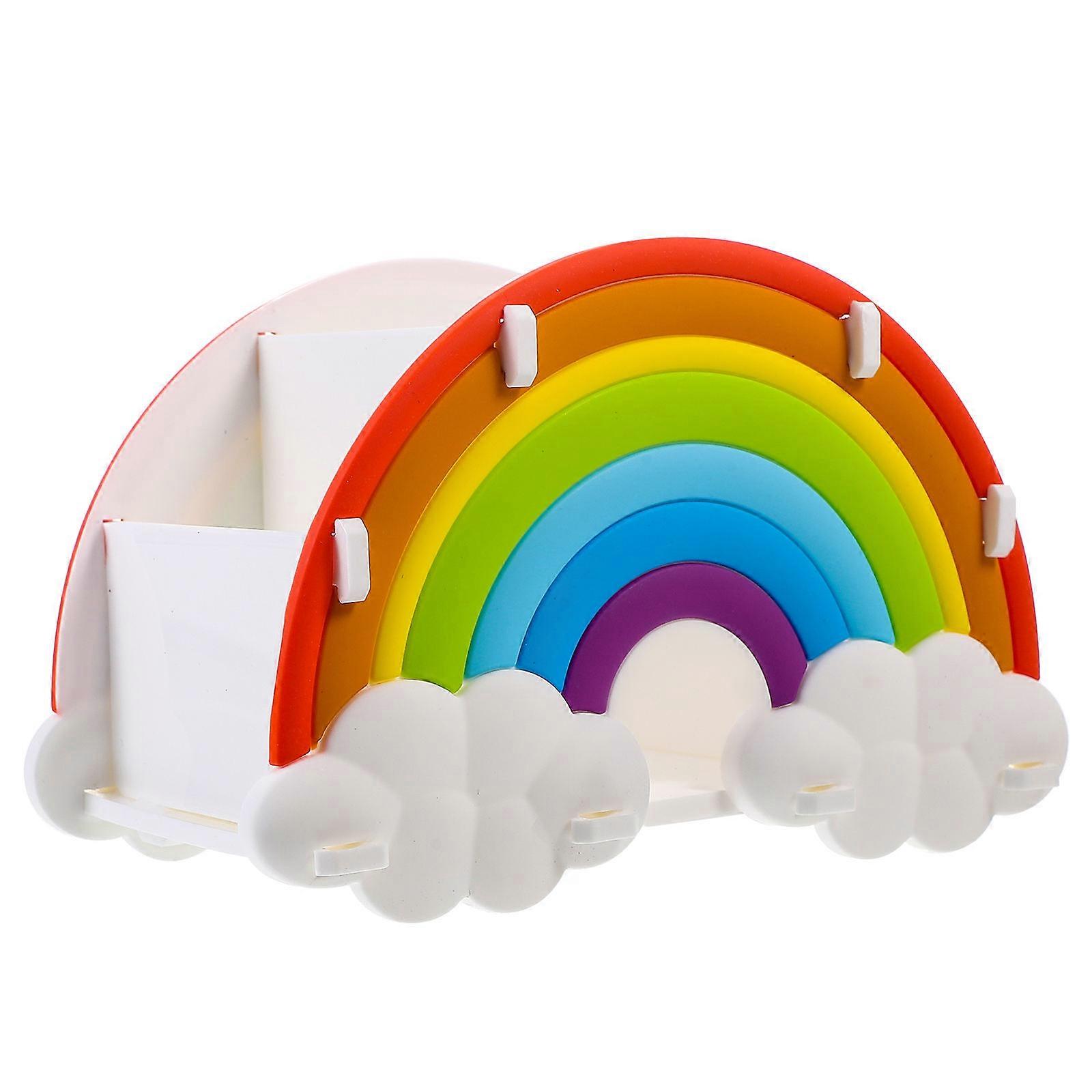 Stylish Rectangular Desk Storage Organizer For Home Users With Multi Color Scheme 4Pcs