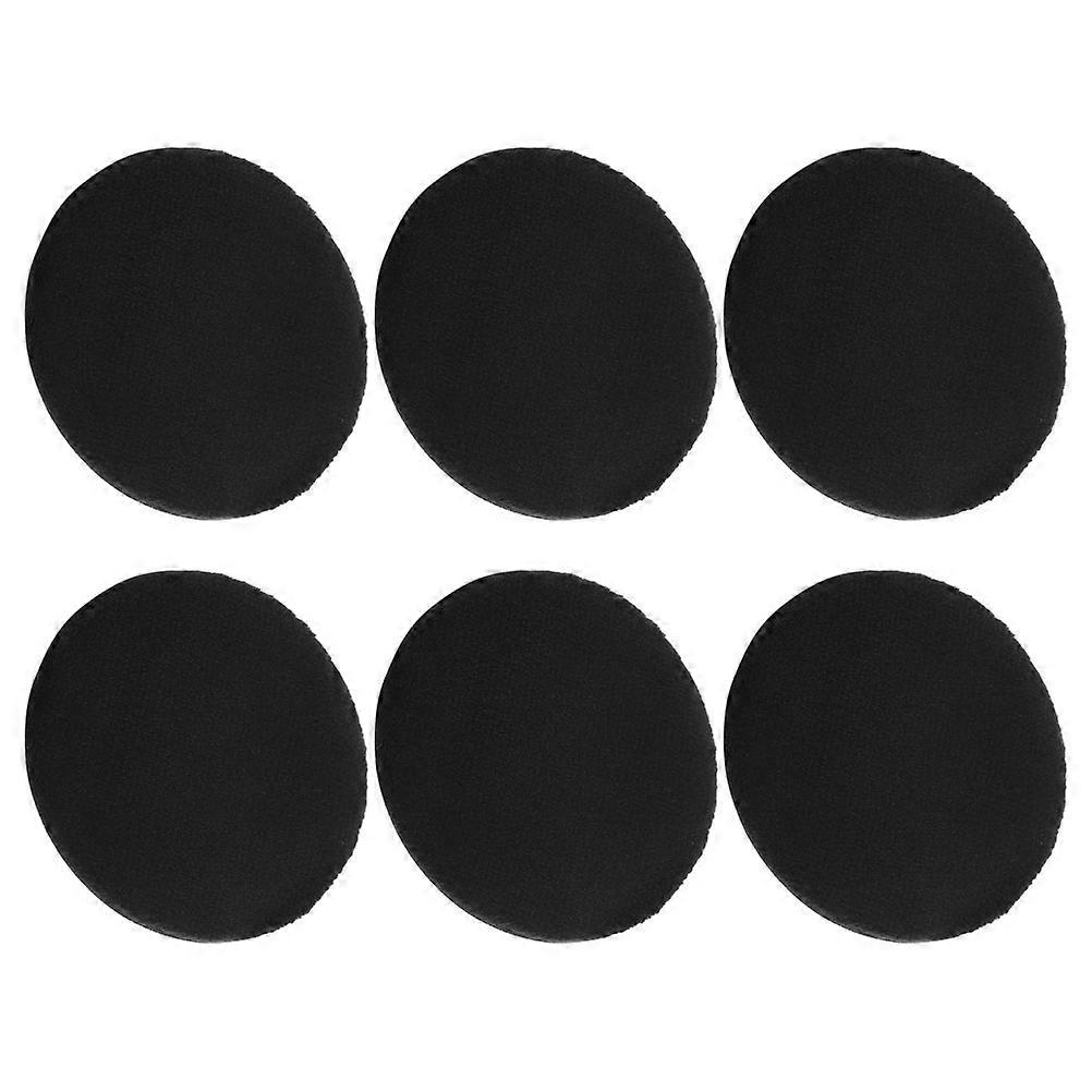 Makeup Cushion Puff Fabric Texture Setting Powder Application Diameter 54mm 6Pcs