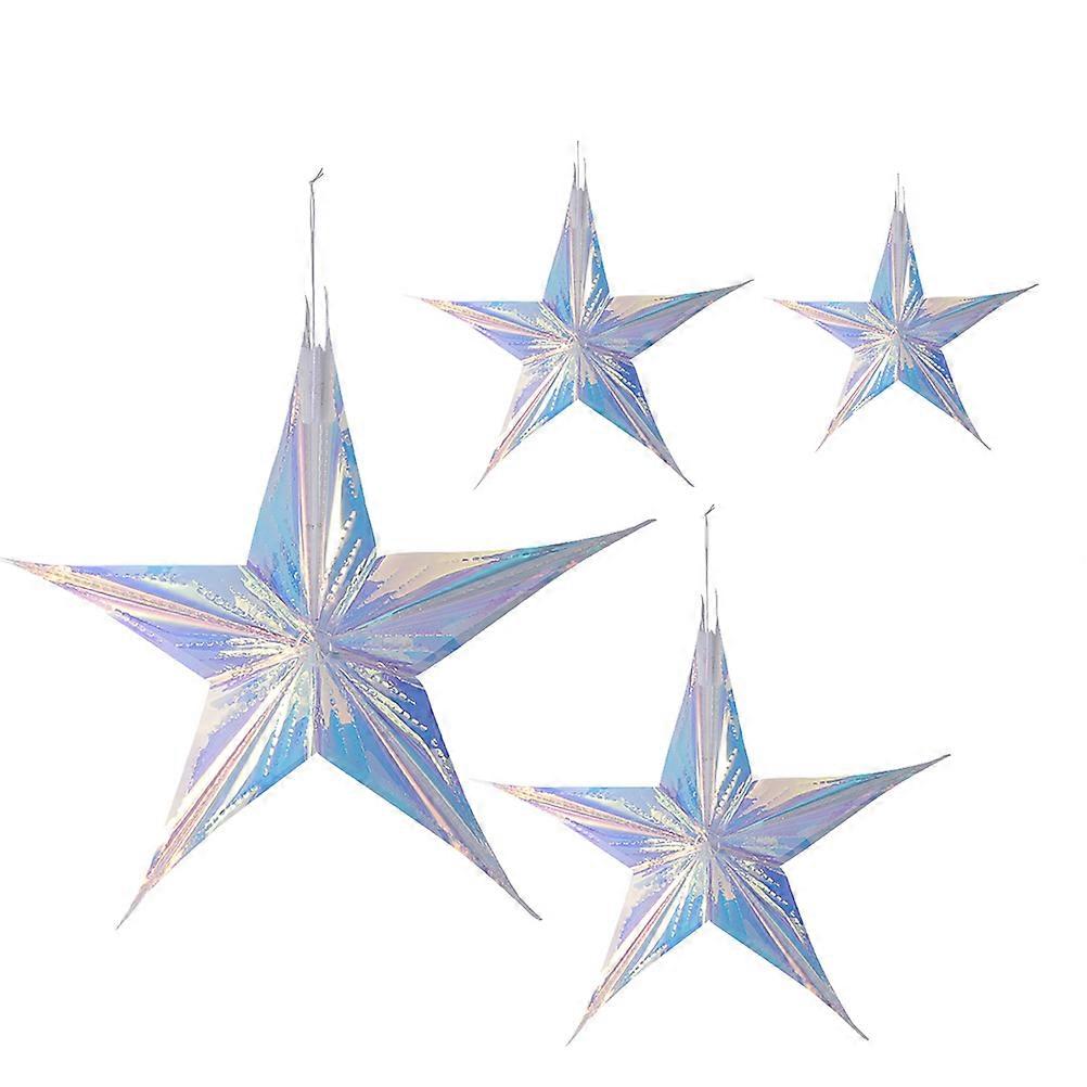 Star Party Decor Hanging Pendant for Decoration 12Pcs Assorted