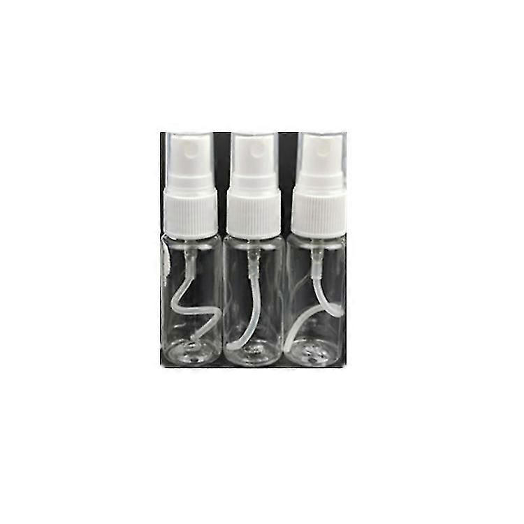 50pcs Spray Bottles 30ml 1oz Clear Empty Fine Mist Plastic Mini Travel Bottle Set, Small Refillable Liquid Containers
