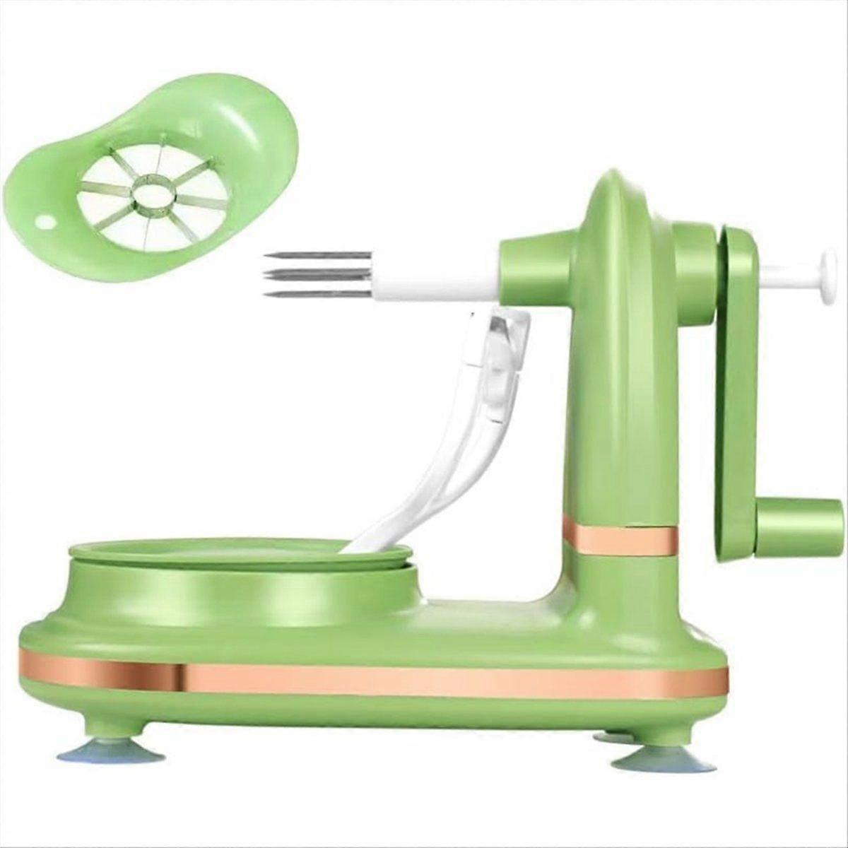 Upgrades Automatic ApplePeele Pear Peele,Manual Rotating Kitchen Gadget AppleSlicer and Corer Peele