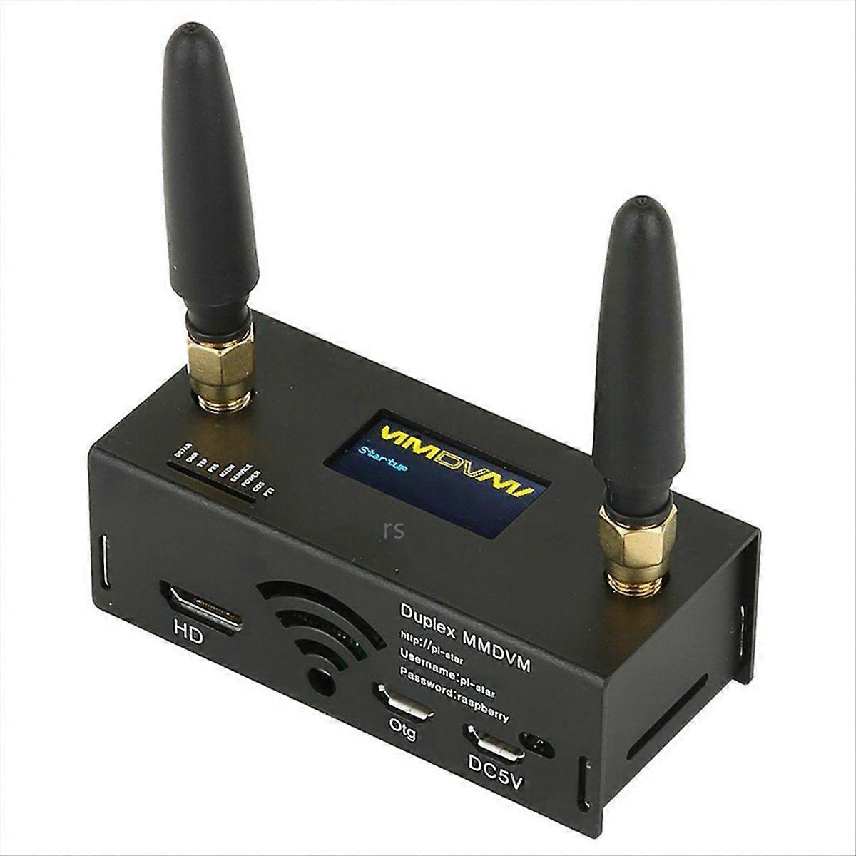 Duplex MMDVM Hotspot Wifi Digital Voice Modem Supports DSTAR/ P25/DMR for Raspberry Pi 3/Zero W