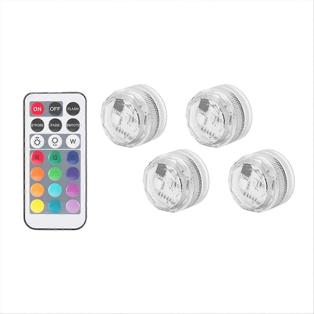 4Pack LED Lights for Slushi FS301/FS300 Capsule-Shaped Lighting