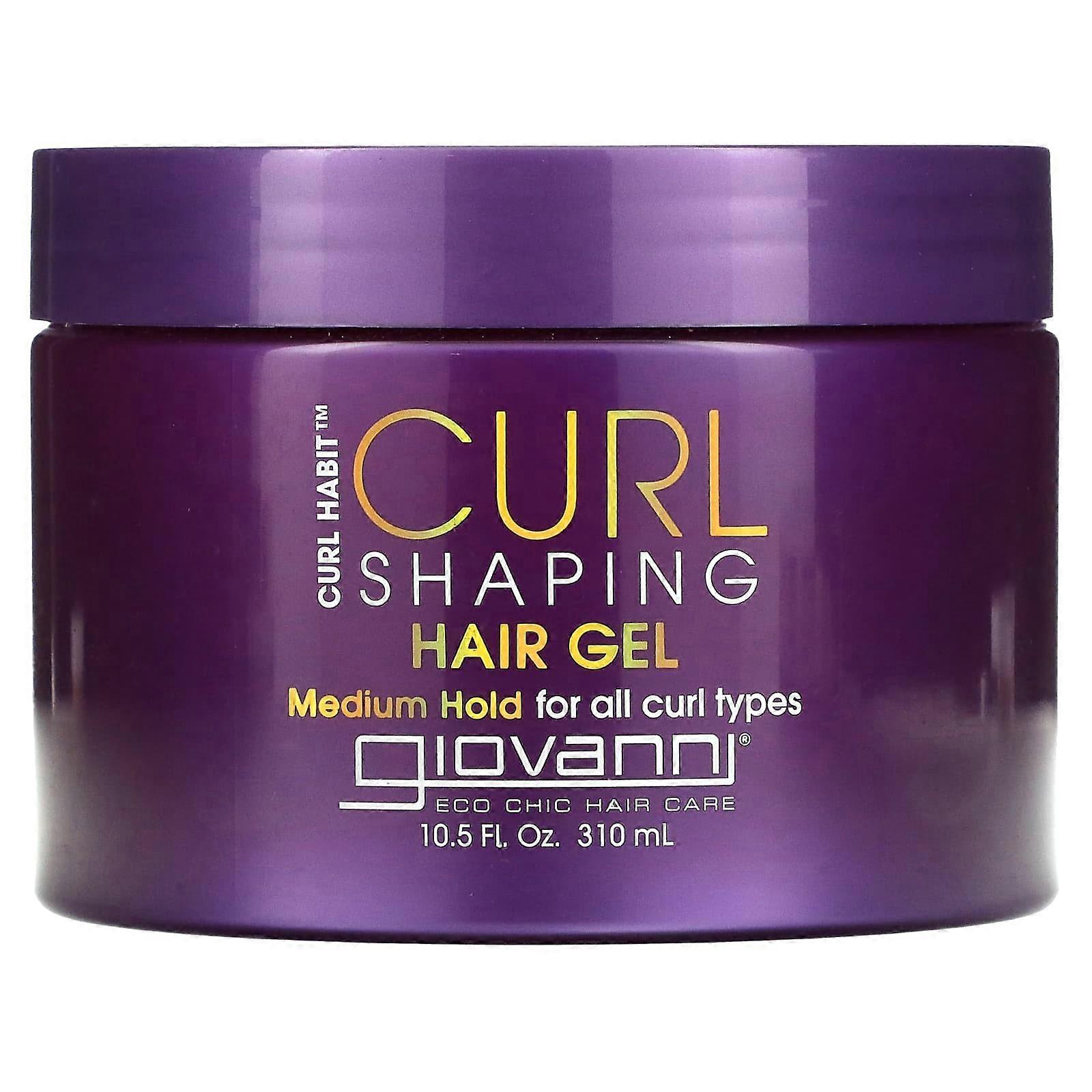 Curl Habit, Curl Shaping Gel, Medium Hold For All Curl Types, 10.5 fl oz (310 ml)