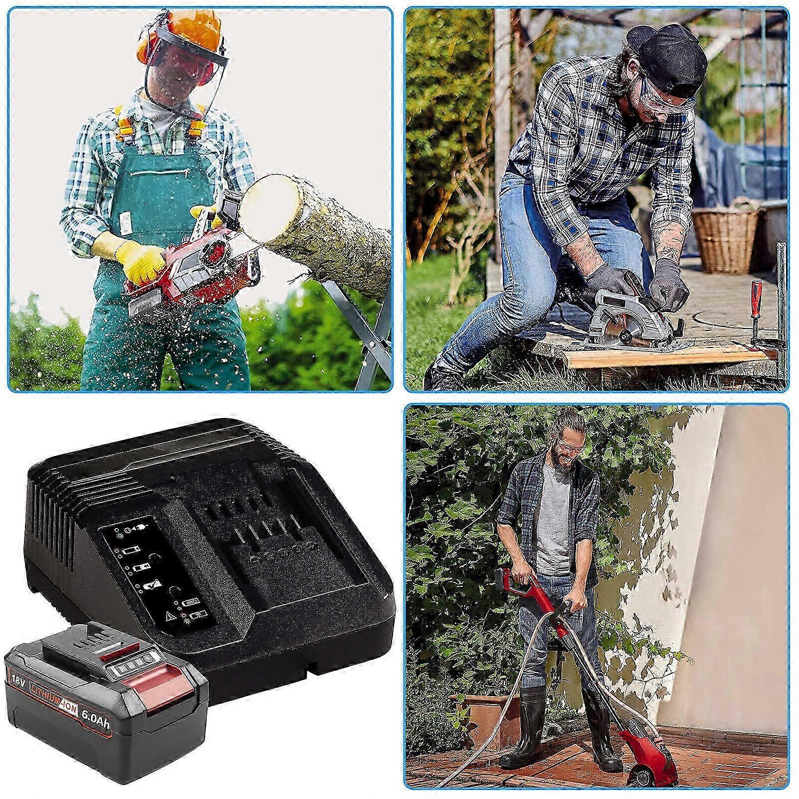 Suitable for Einhell Power X-Change 18V lithium-ion PXC replacement batteries--