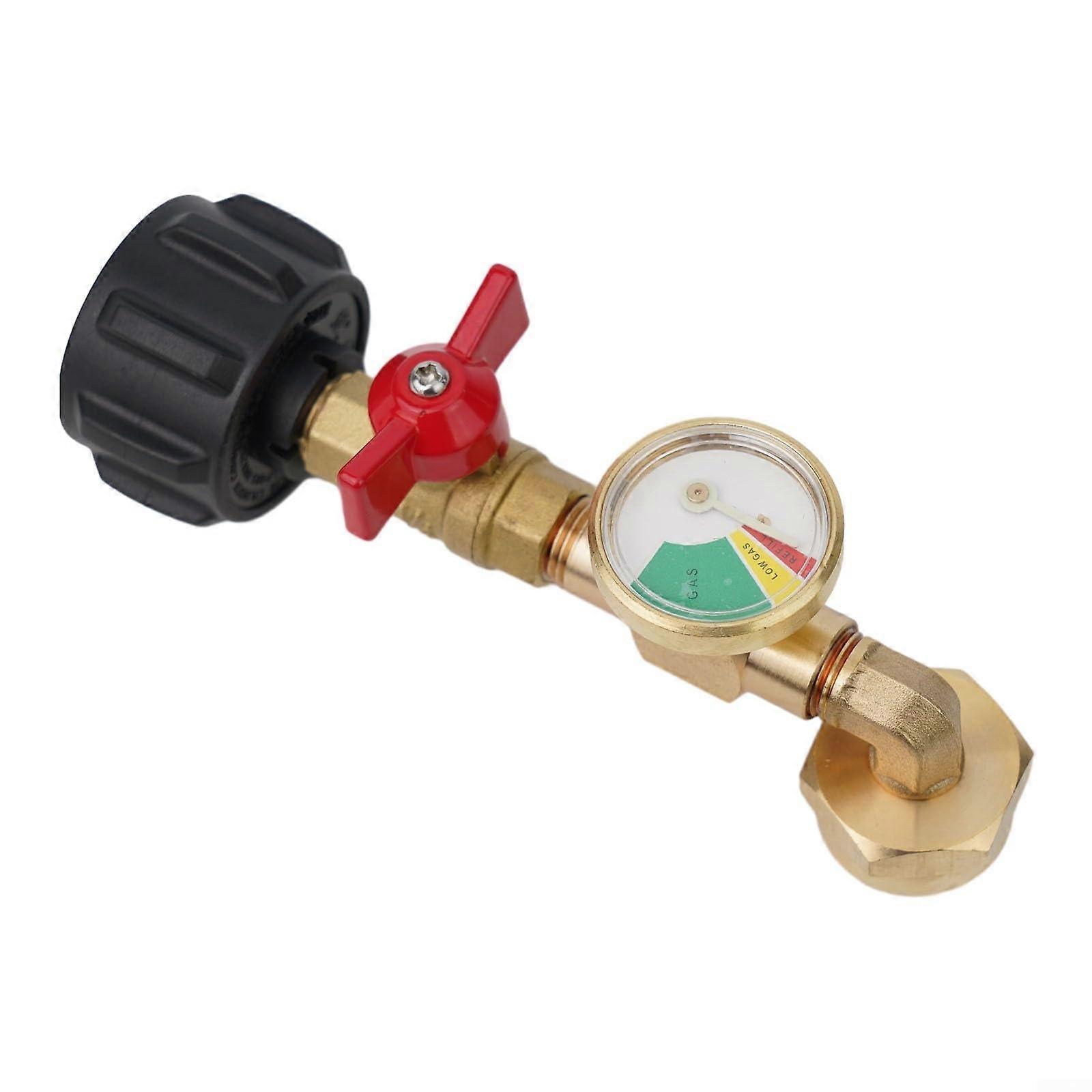 Propane Filling Elbow Adapter For Small Tanks, Fast Refilling, Compatible With QCC1 Cylinders, Elbow Connector