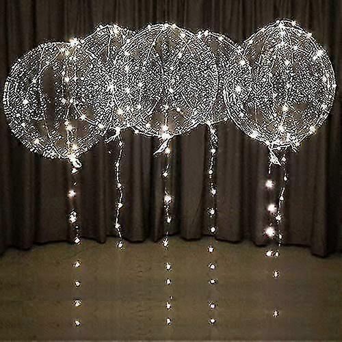 20 globos de cumpleaños, globos de helio, globos LED coloridos