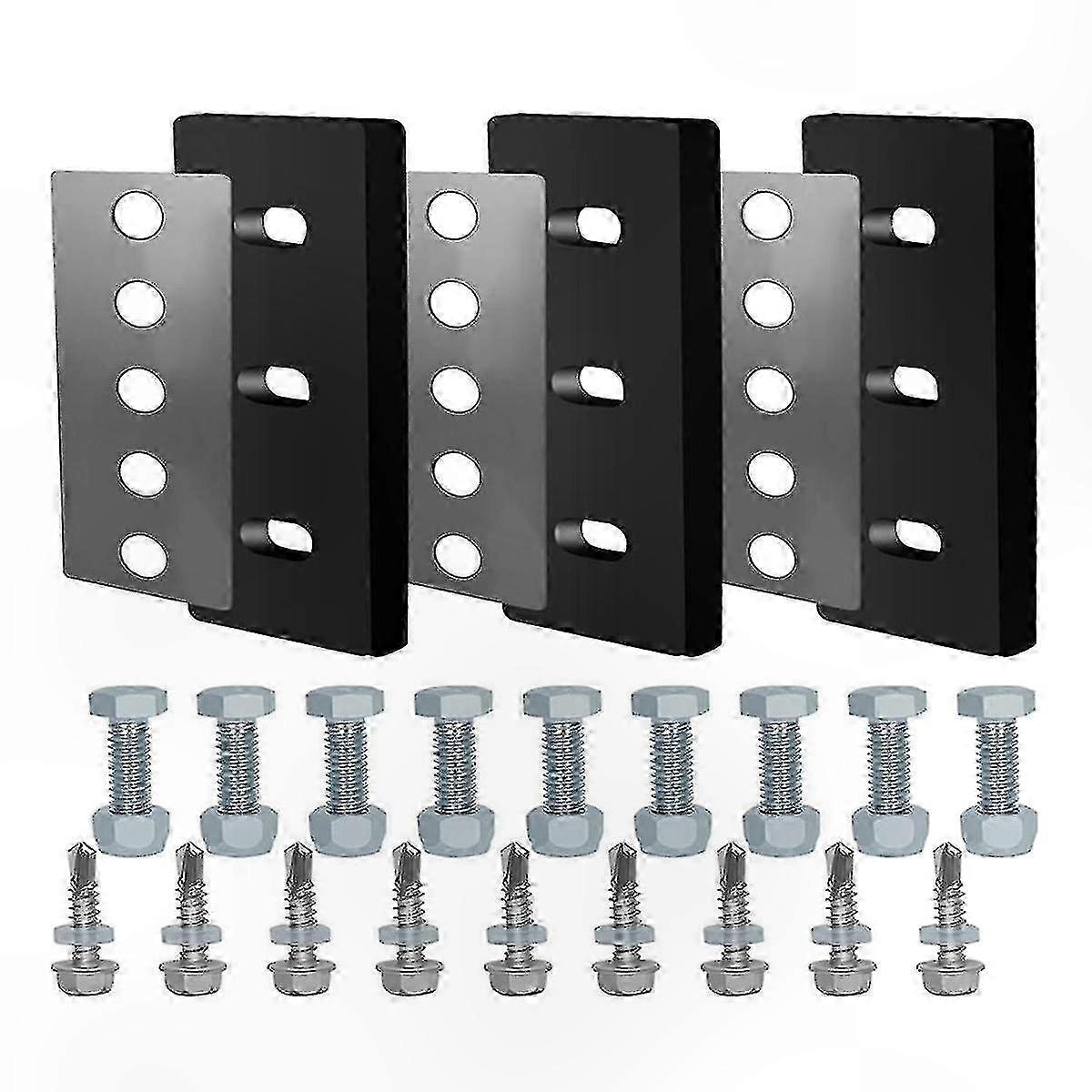 3/8" 3-Blade Universal Snow Blower Impeller Kit for 2-Stage Machine Modification