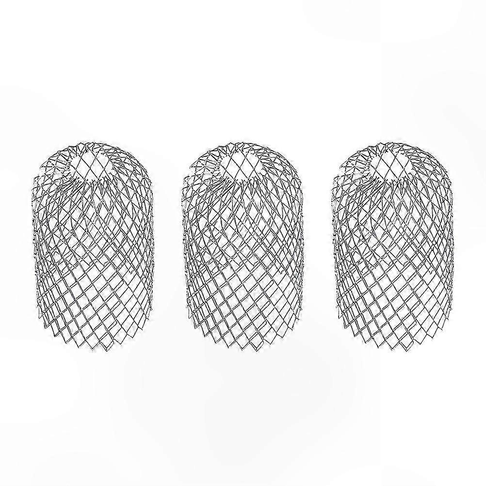 3-Pack Adjustable Gutter Screen Aluminum Mesh Downspout Protector Cover Filter
