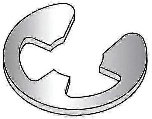 Retaining Ring, Exter-E, 7/16in Shaft, PK50 (14 Pieces) 26s
