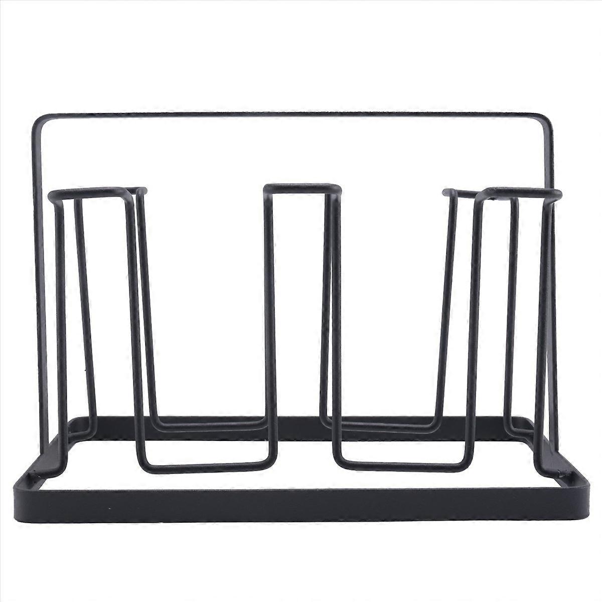 6 Glass Cups Stand Holder Drying Shelf Kitchen Water Cup Rack