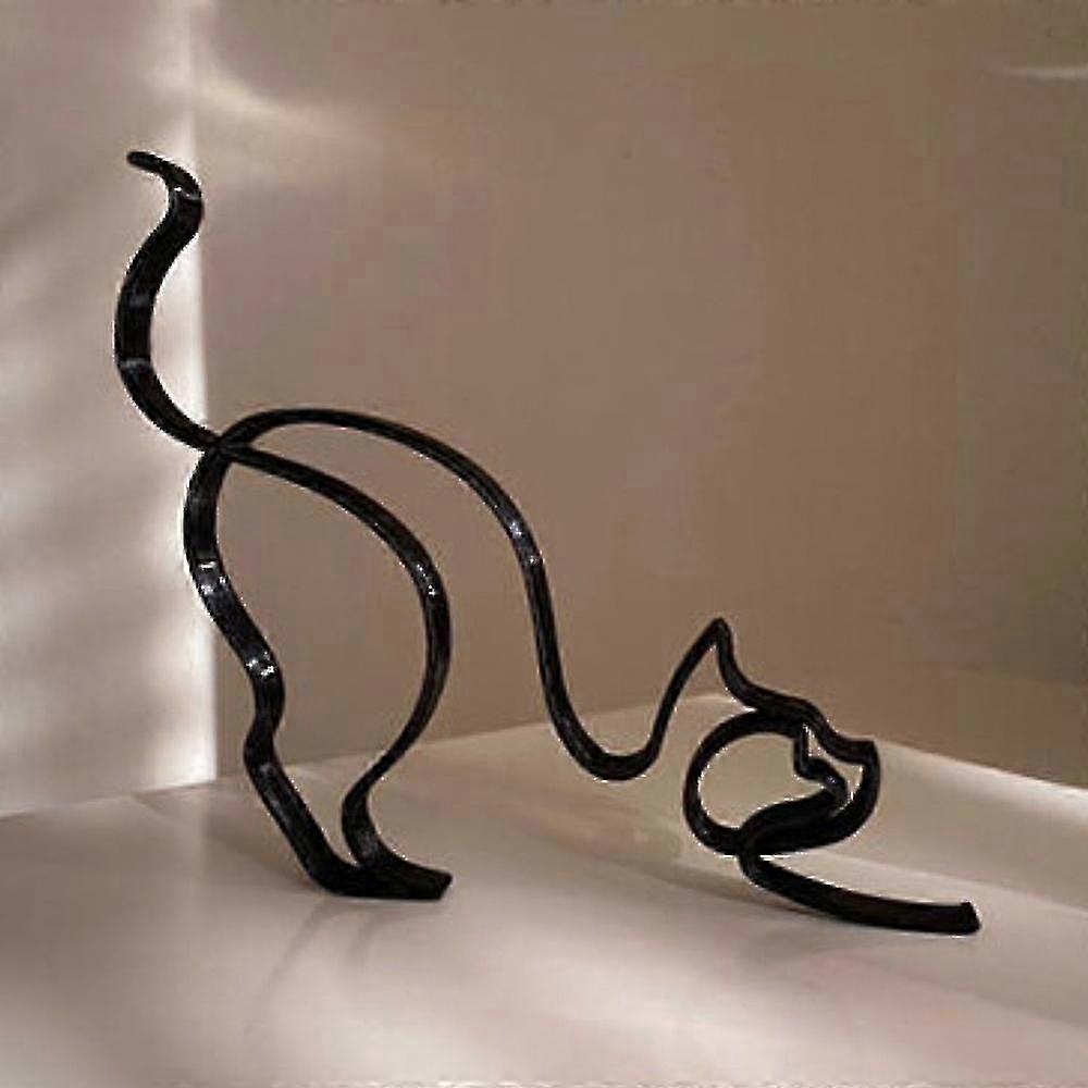 Moderná minimalistická kovová socha sochy domáce izby dekor sochy Umelecké ozdoby