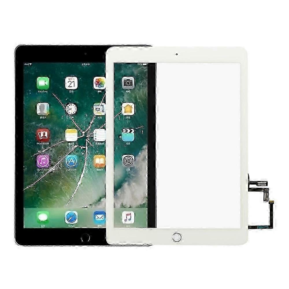 [New] Touch Panel with Home Key Flex Cable for iPad 5 9.7 inch 2017 A1822 A1823