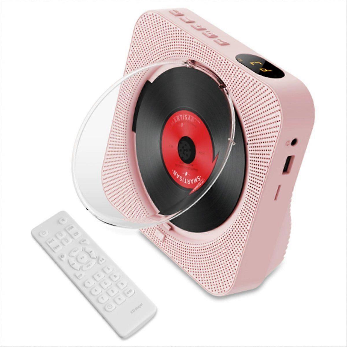 Wireless CD Player Album Player Bluetooth Speaker Learning Machine Retro Portable Music Machine Pin