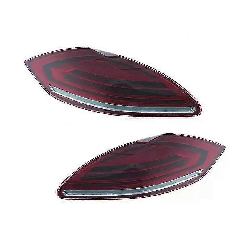 unique 2PCS LED Taillights Assembly For Porsche Panamera 970 Car Light 2010 2011 2012 2013 Rear Brake Reverse Amber Turn Signals Lamps