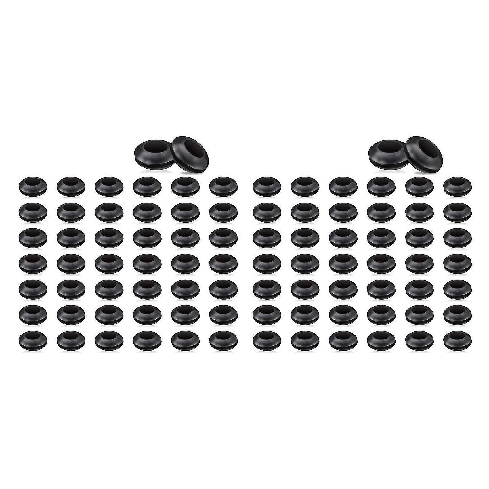 100-paknings luftsluse, gjærerdekselring for murkrukker, sugerør, luftsluse, øl, 1.59 cm od an