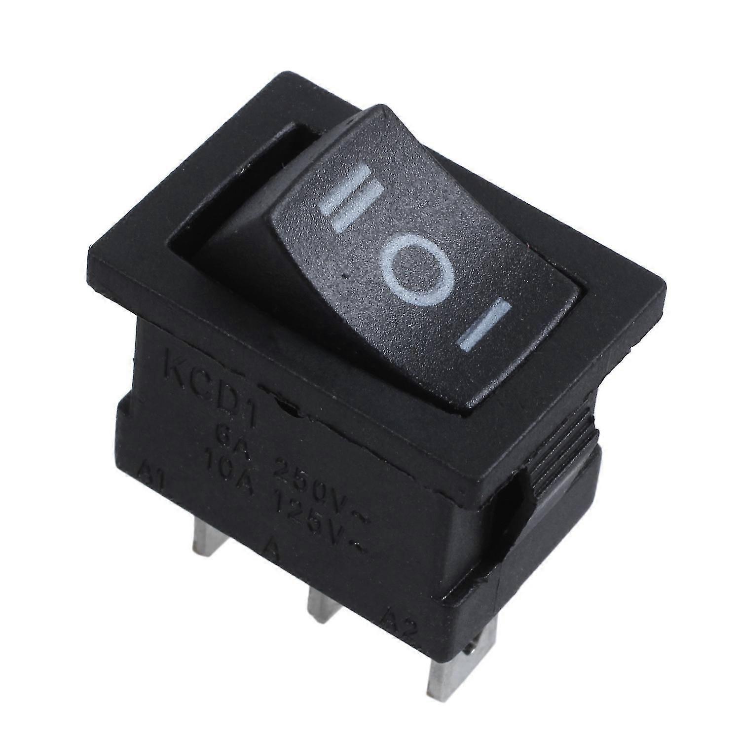 Spdt On-off-on 3 Position Snap In Boat Rocker Switch Ac 250V / 6A 125V / 10A