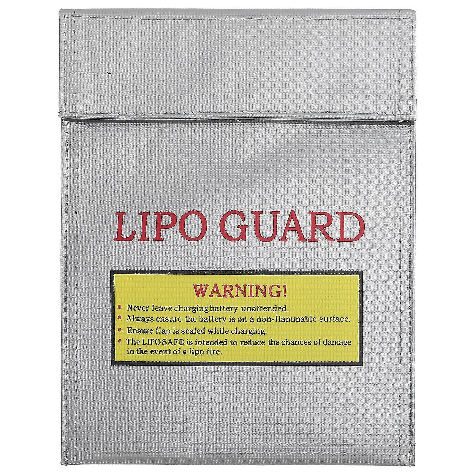 Heat-Resistant Battery Pouch Fireproof Battery Holder Battery Protective  Bag