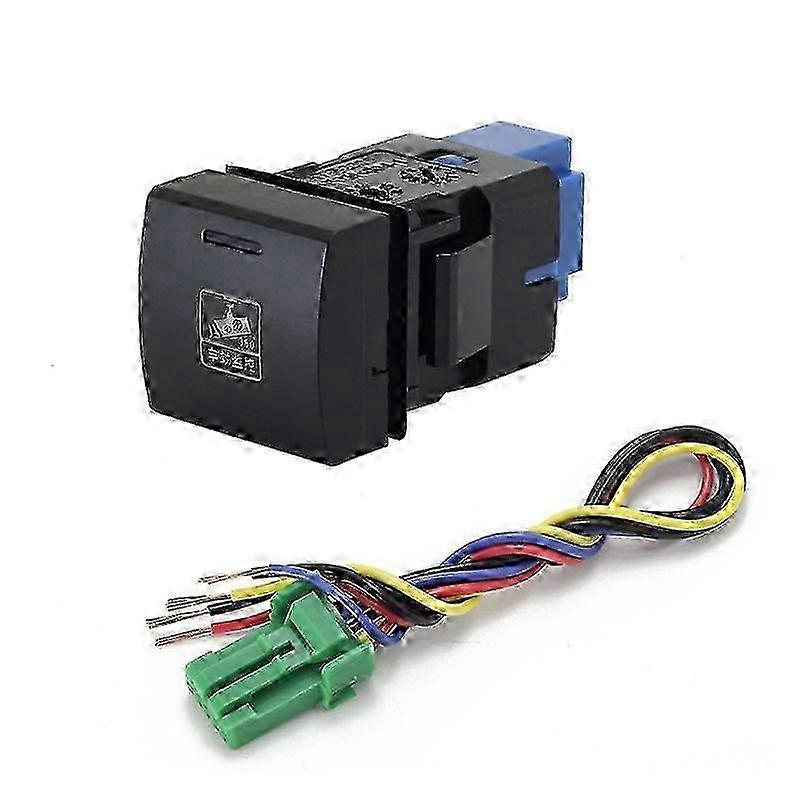 1PC Front Fog Light After Fog Light radar Spotlight Tailgate music audio Switch Button For Toyota RAV4 2020