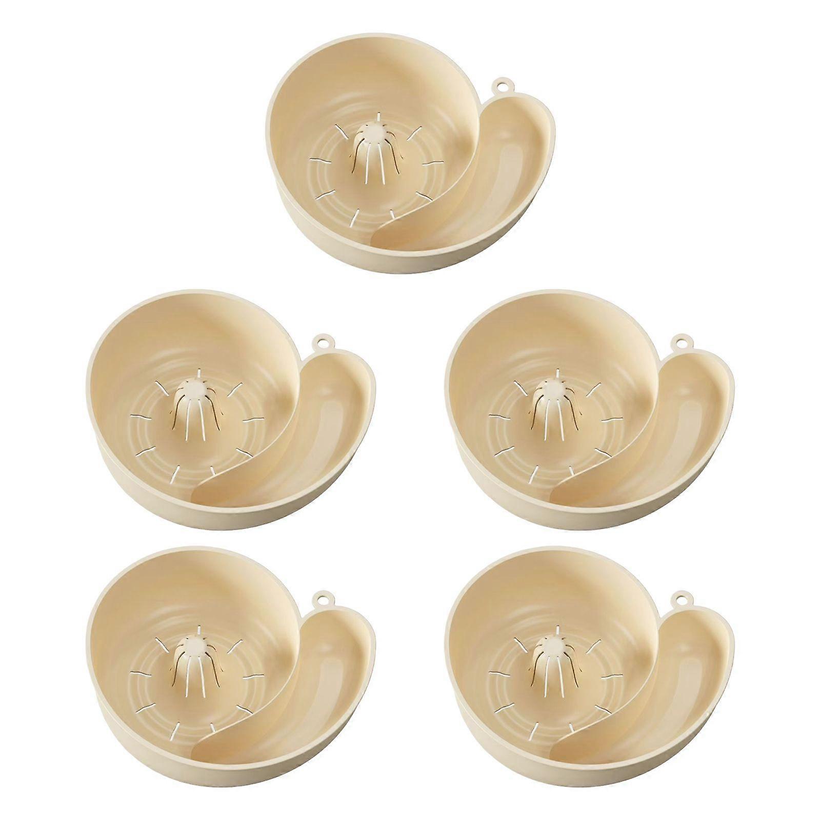 Snail Shape Drainer Automatic Fruit Washer Spinner Bowl And Strainer Multipurpose Vegetable Rinsing Drain Basket for Kitchen Berry Rotating Rinsing