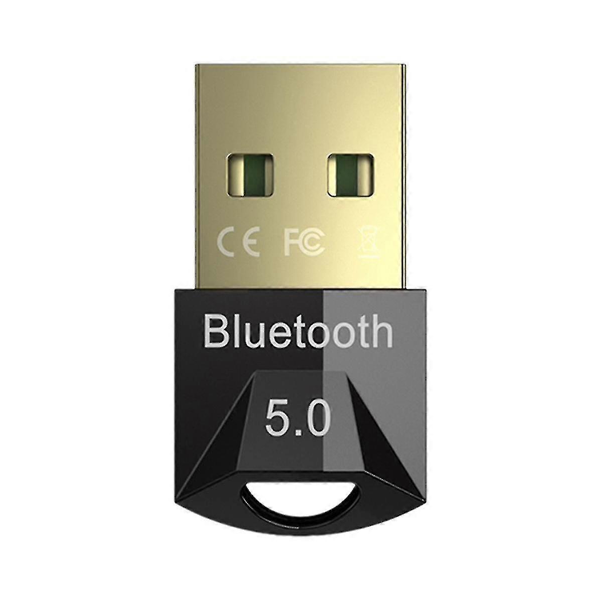 USB Bluetooth Adapter 5.0, Wireless Dongle, Receptor, Key for Bluetooth Devices (New Arrival)