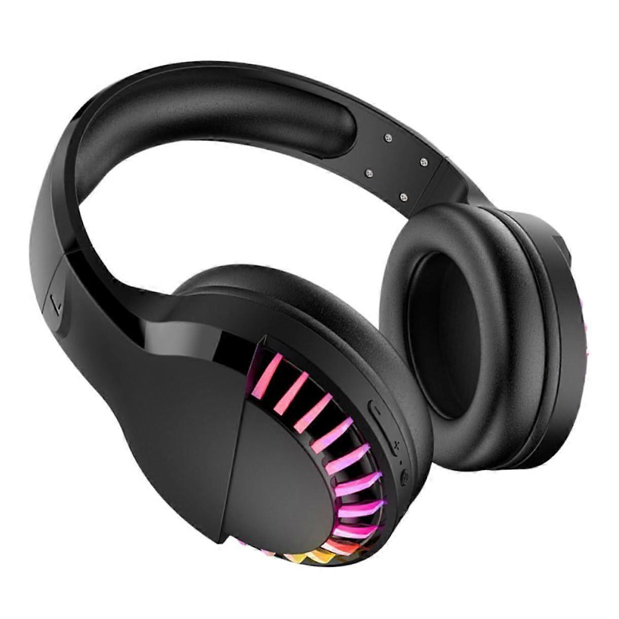 RGB Gaming Headset with DualMode Stereo Sound for Immersive PC and Console Gameplay