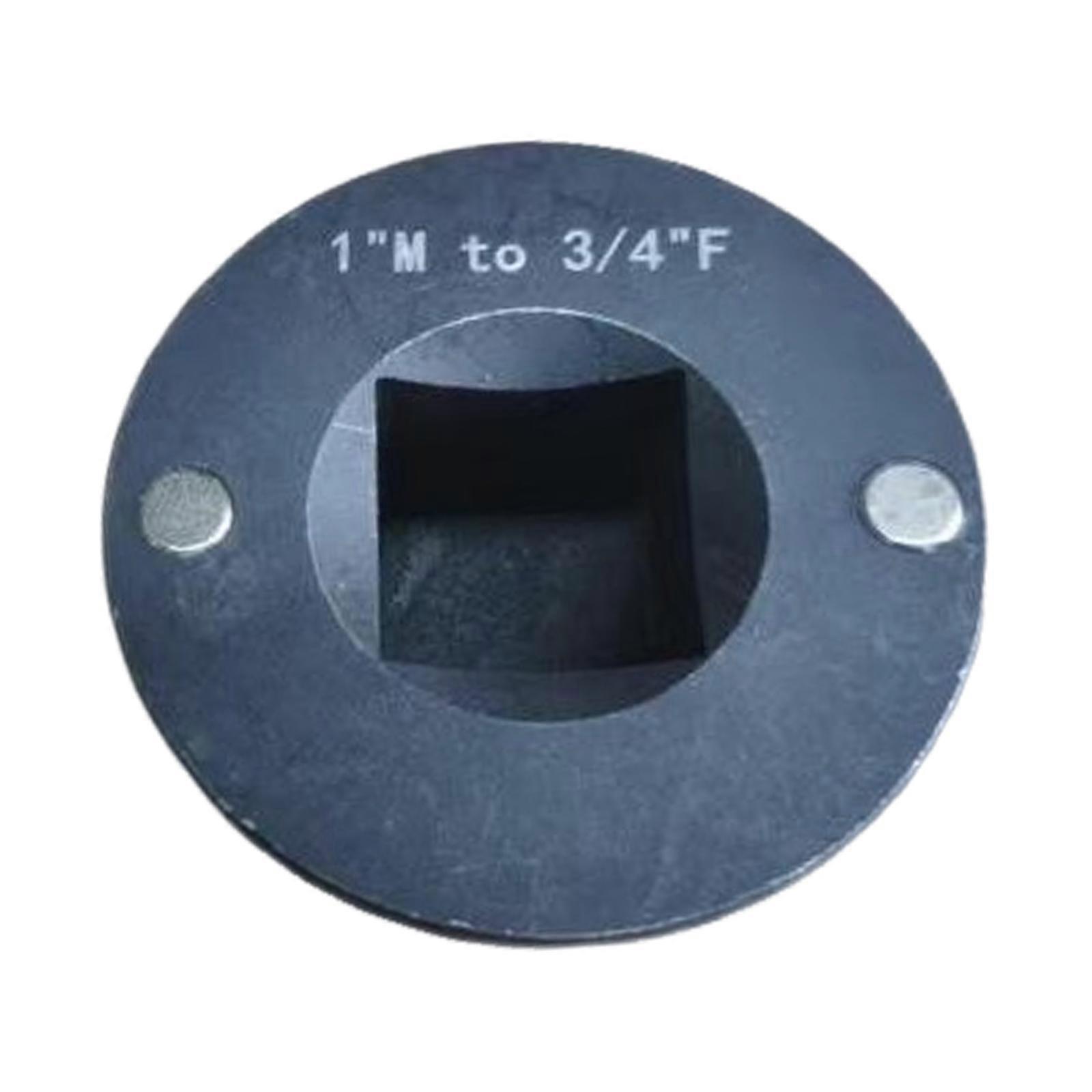 1/4inch to 3/8inch Corrosion Resistant Round Bearing Socket Adapter Reduced Drive Force Retention Engine Component Multicolor