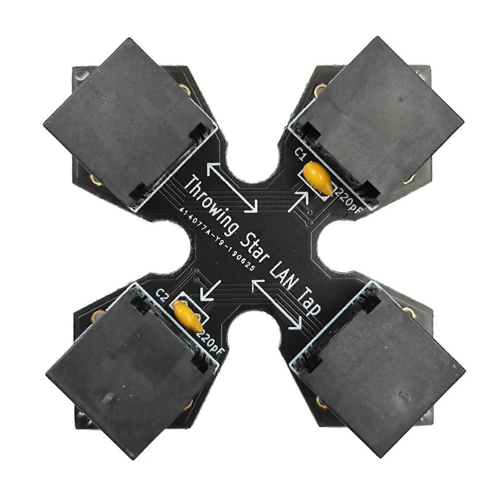 High Performances Networking Sniffer LAN Tap Networking Packet Capture Module For Traffic Monitoring For IT Professional Multicolor