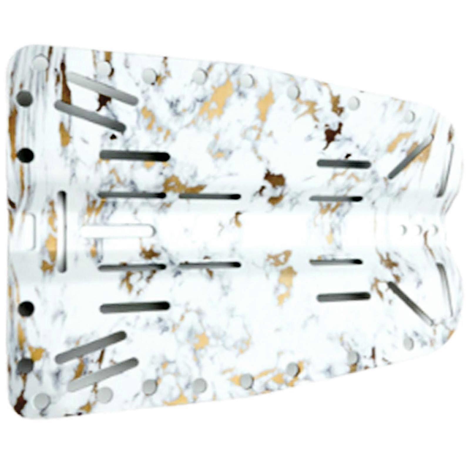 Corrosions Resistant Aluminum Backplate Multipurpose Diving Backplate for Ocean Exploration Pool Training Multicolor