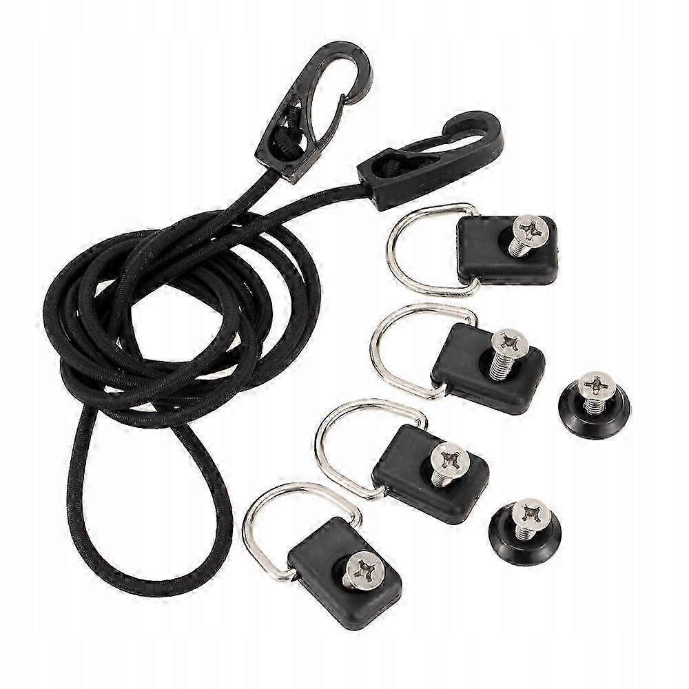 Portable Canoe Kayak D Ring Outfitting Fishing Rigging Bungee Kit Accessory