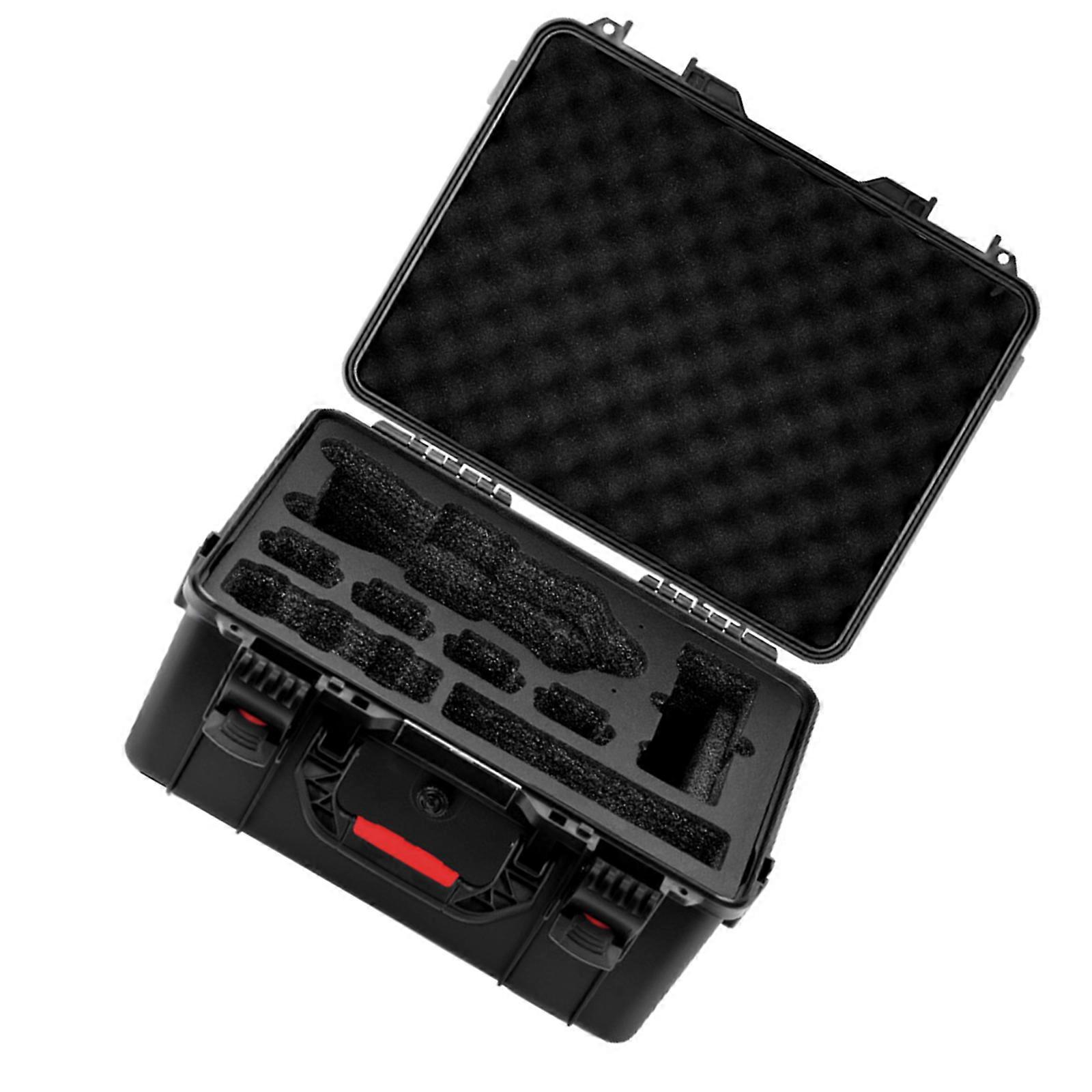 Storage Case for 4 Portable Travel Carrying Bag Explosionproof Case Safety Box with Handle Water Resistant Multicolor