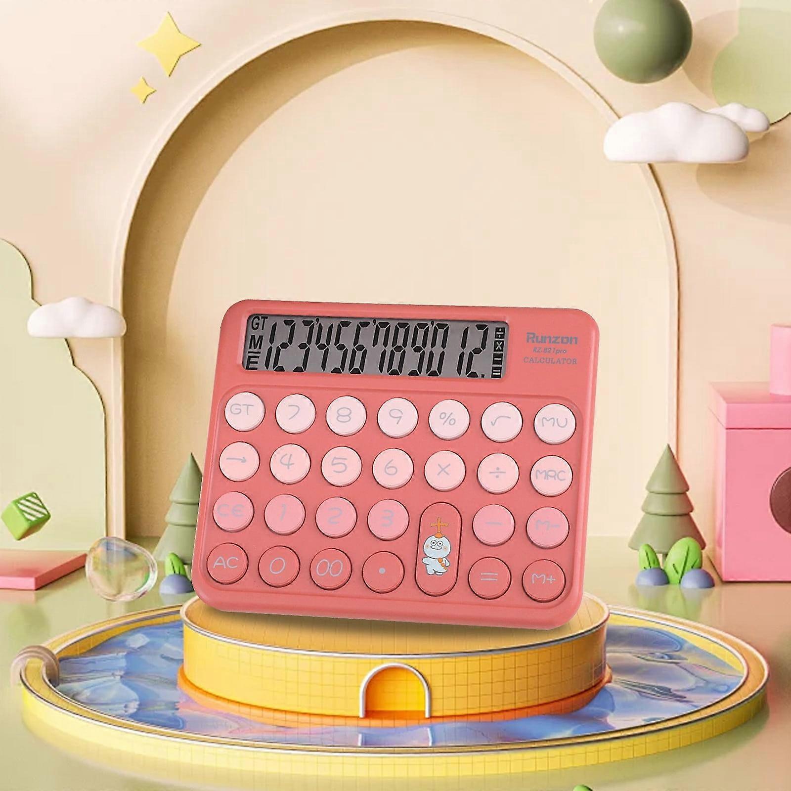 Cyber Monday Deals 2024: Viflosae Scientific Calculator, 12-Digit Large Display & Buttons, Clear LCD, Ideal for Office, School, Home, Business