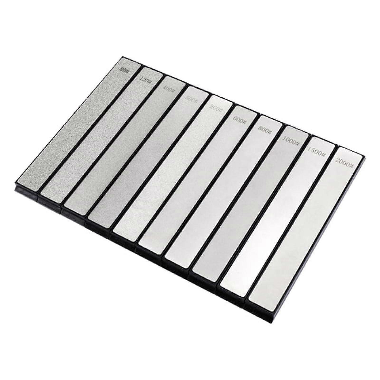 10Pcs Set Diamond Whetstone Knife Sharpener for Edge Sharpener