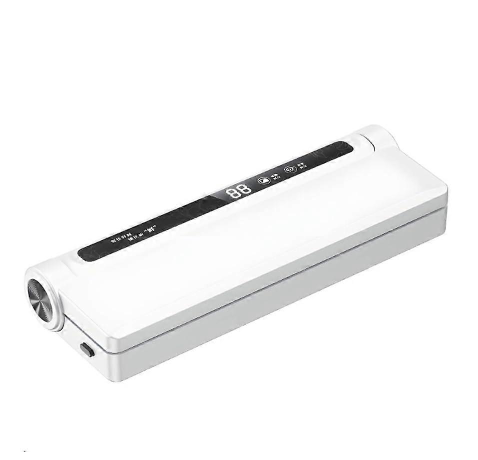 Vacuum Sealer Machine 75Kpa with Digital Timer, Moist/Dry Modes, Builtin Cutter and Vacuum Bags for Food Storage