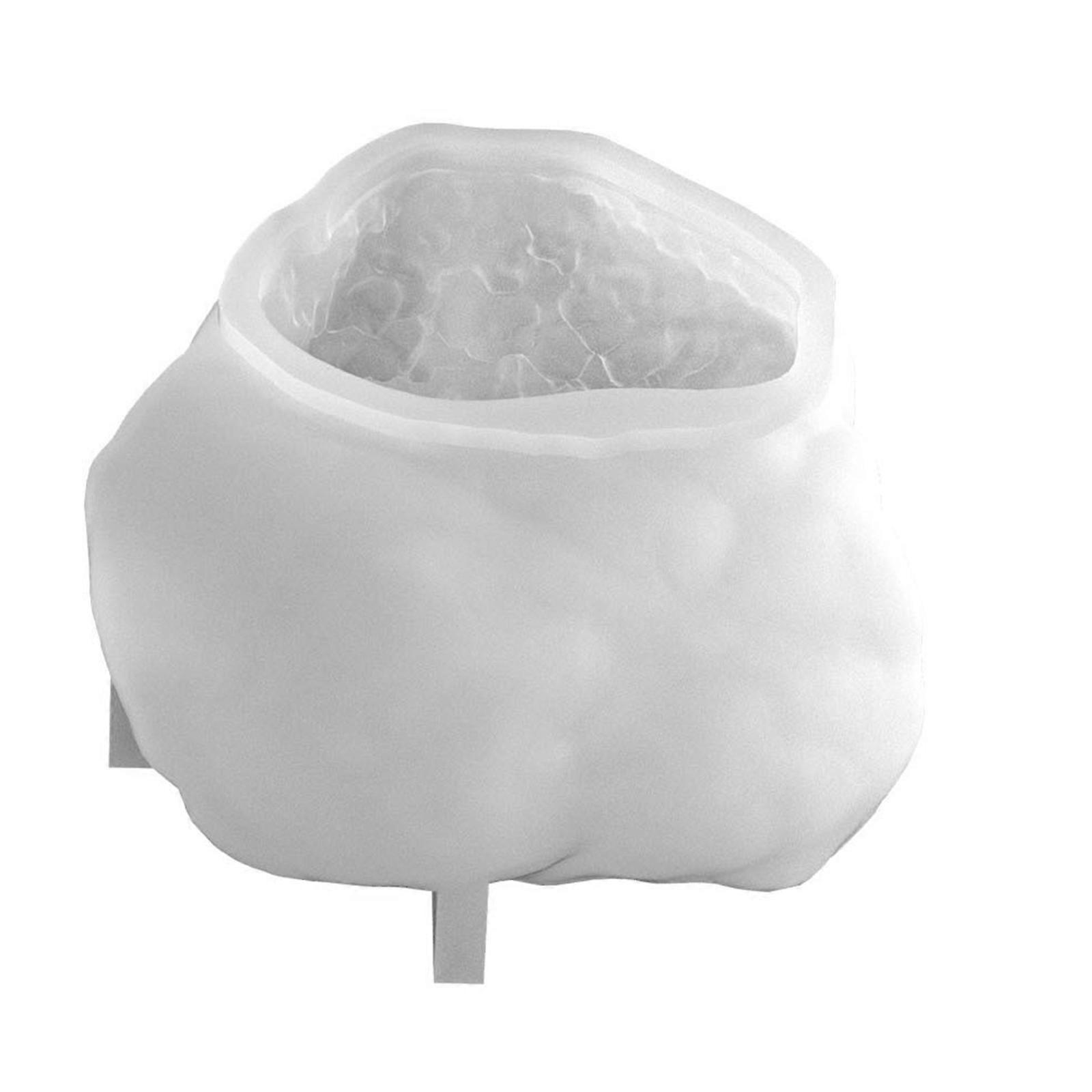 Stone Shape Silicone Candle Molds for Making Candle Soap Making Mold Rock Stone Shape Silicone Molds for Epoxy Resin Multicolor