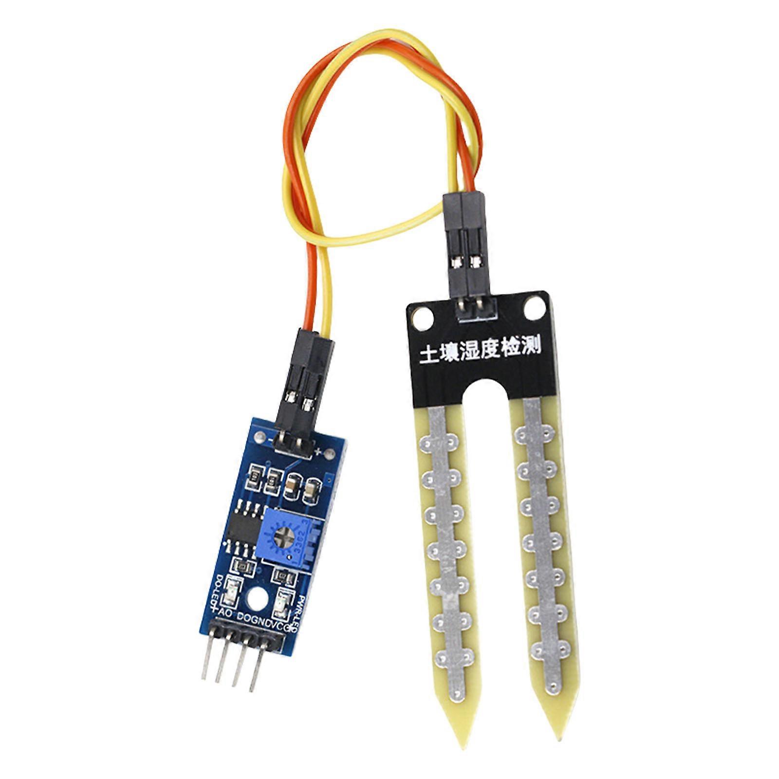 Soil Moisture Hygrometer Detection Humidity Sensorings Module for Horticulture Agriculture and Scientific Research Multicolor