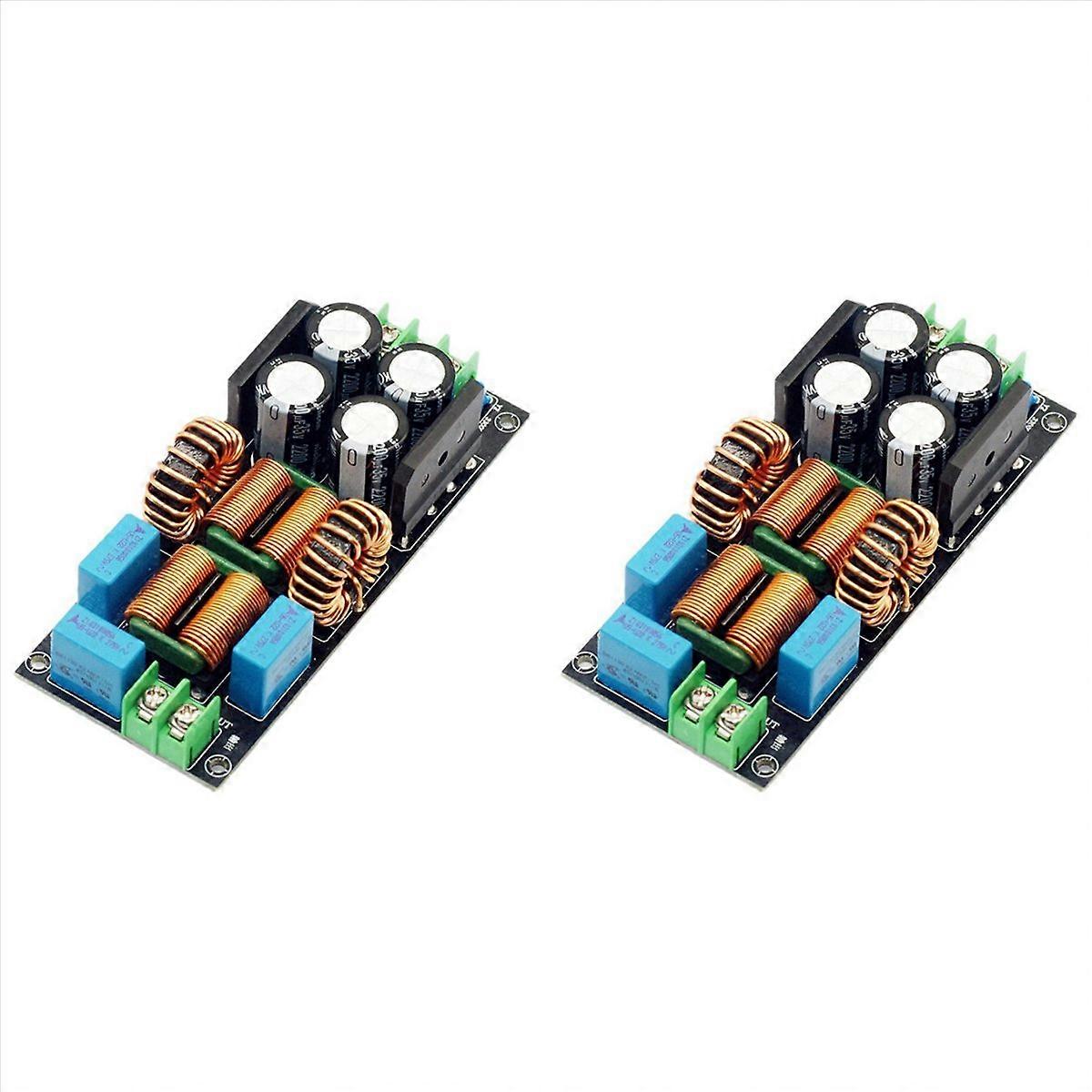 2X AC Filter Audio Power Amplifier EMC Electromagnetic Interference Purify Power DC Differential Mod
