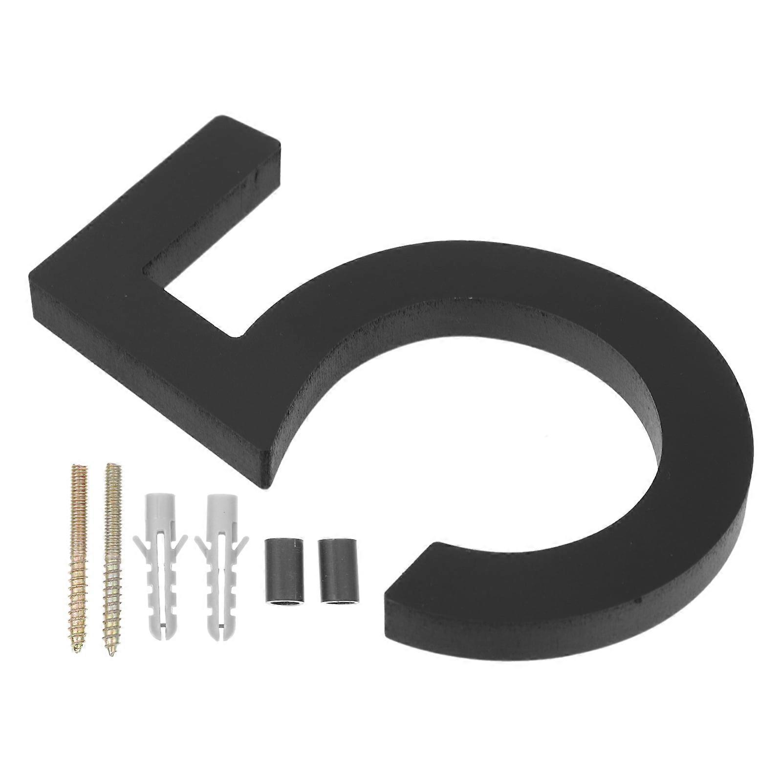 2pcs Door Number House Number Garden Gate Mailbox Number Street Address Number