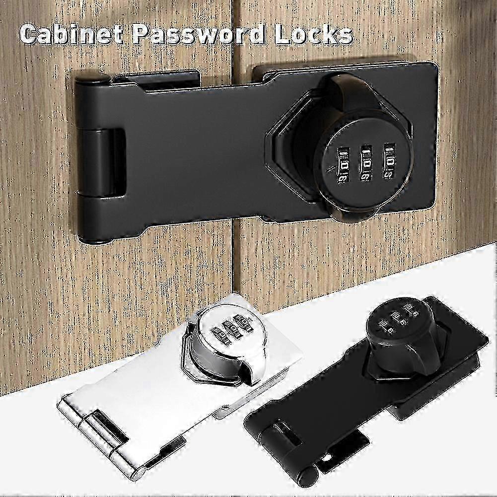 Durable Password No Punching Lock Anti-theft Drawer Lock Double Cabinet Lock Iron Sheet File Cabinet Lock Lock