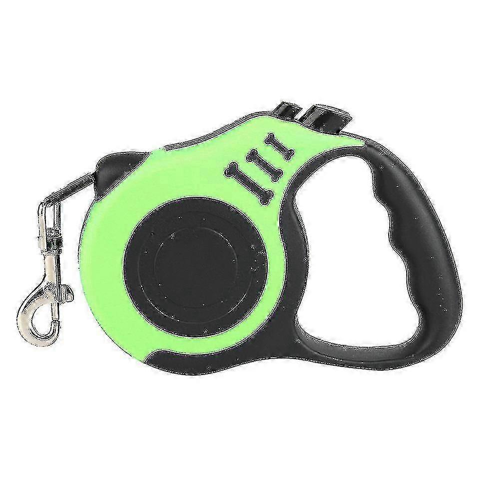 Pet Leash Automatic Retractable Nylon Pet Leash, 3m1pcsgreen