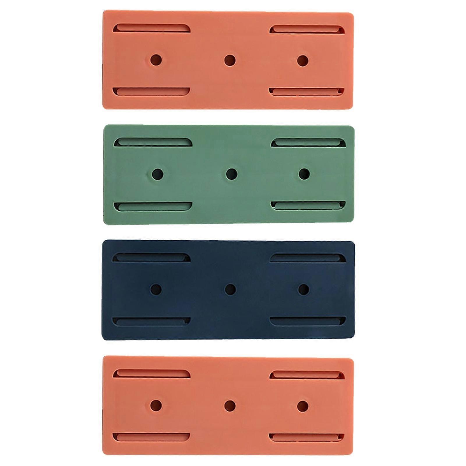 Power Strips Holder Self Adhesive Wall Mount Holders for Power Strip 4Pcs