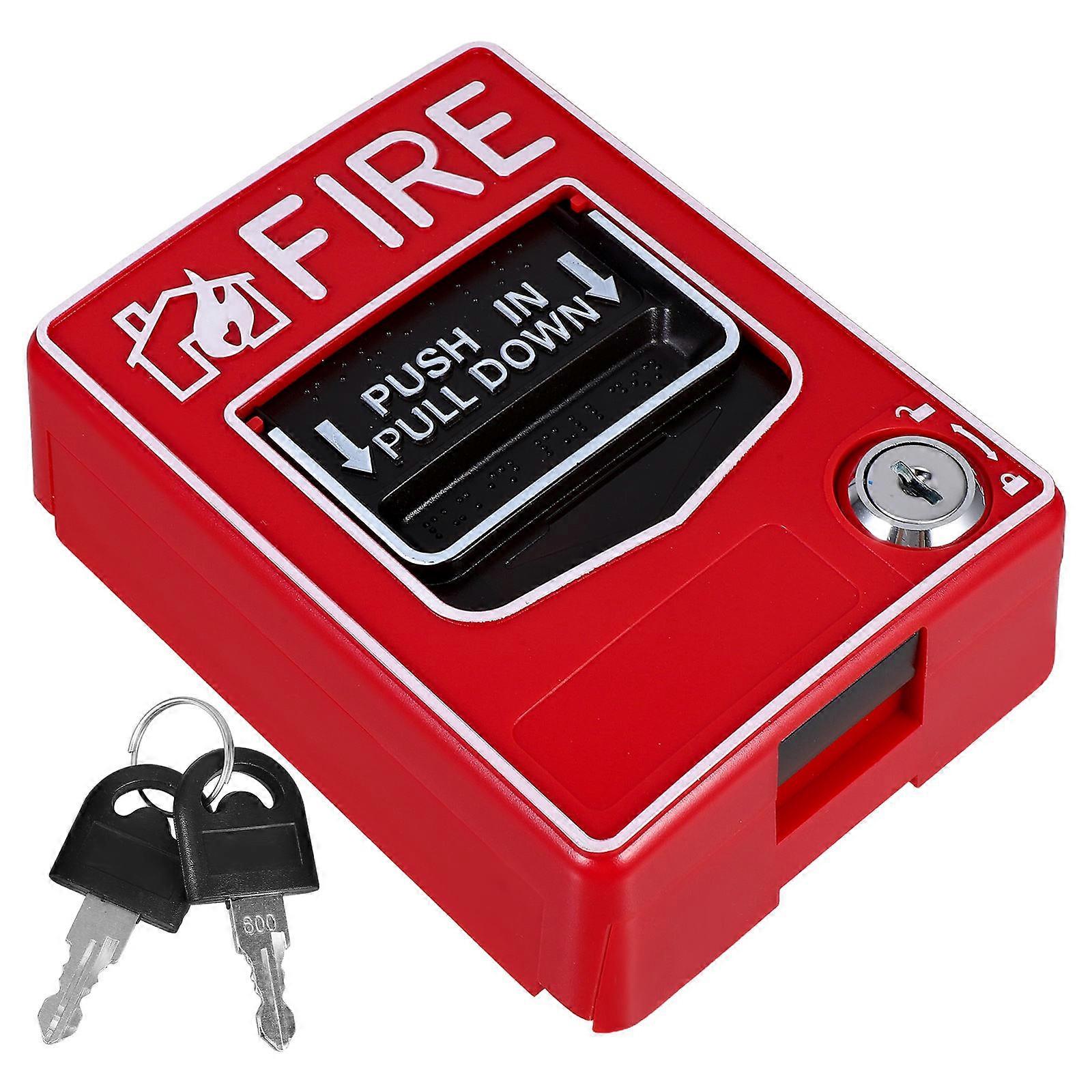 Manual Fire Alarm Button Emergency Stop for Quick Response