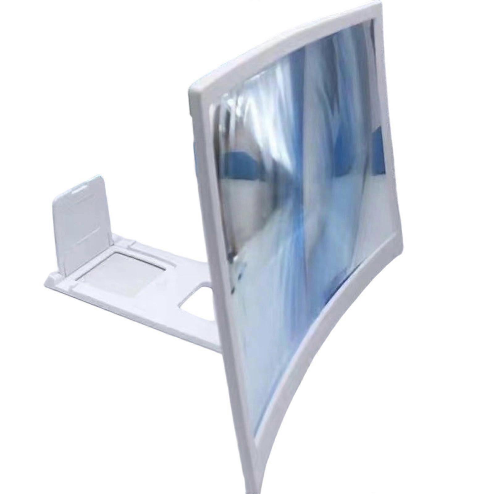 Home Mobile Phone Curved Screen Magnifier 3D HD Video Amplifier Stand