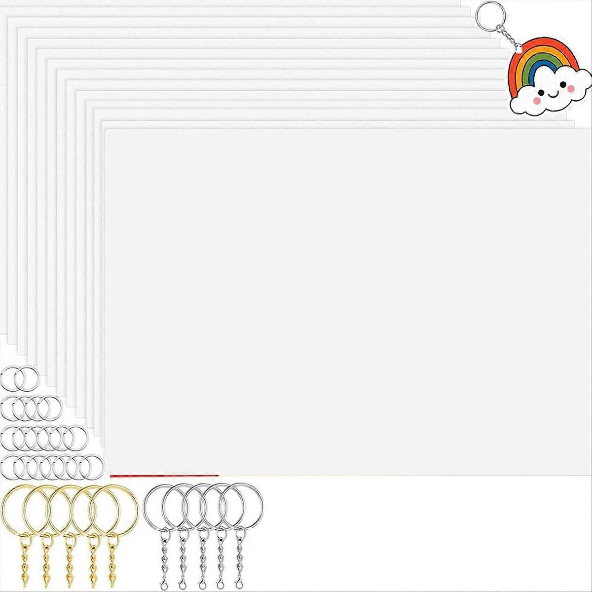 260Pcs Shrinky-Dink Sheets KIT, for Kids -Craft Marking