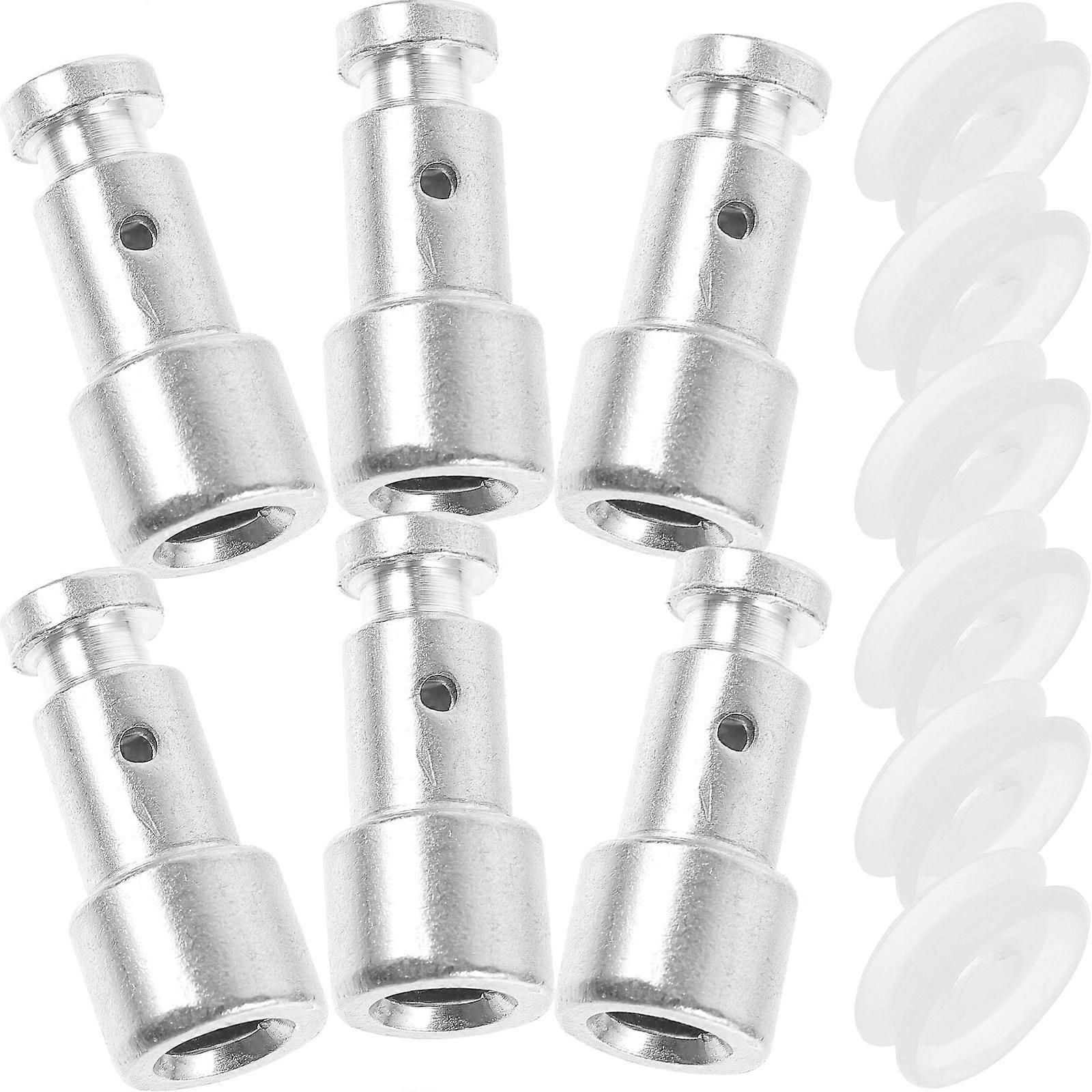 6 Sets Cooker Lid Float Valve Replacement Easy Installation Smooth Surface Cleaning
