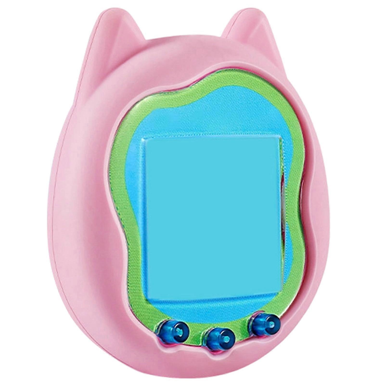 Soft Silicone Case for Select Model Electronic Pet Simulators Protective Cover Toy Figure Accessories  Pink