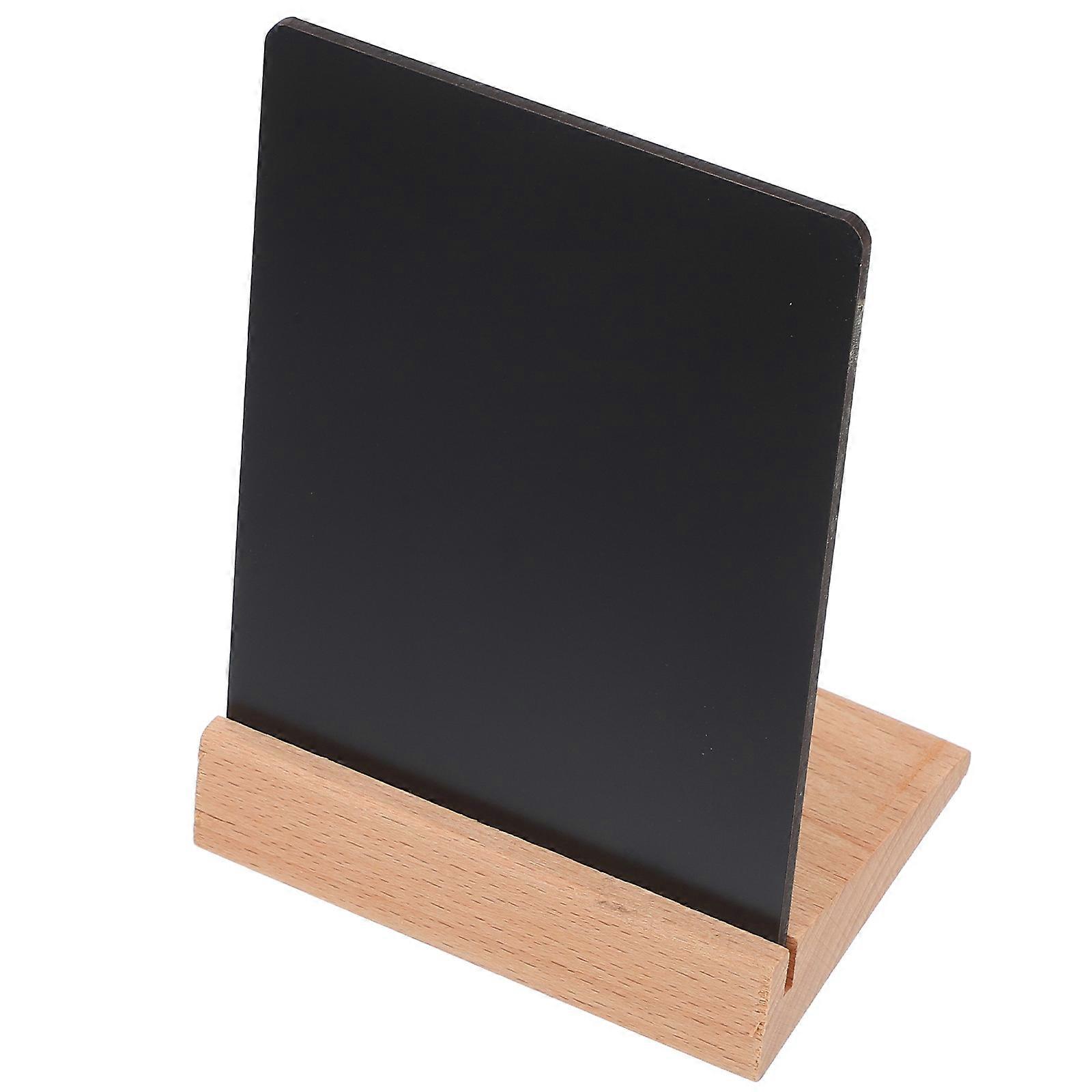 Black Standing Chalkboard Sign for Tabletop Use 1Set